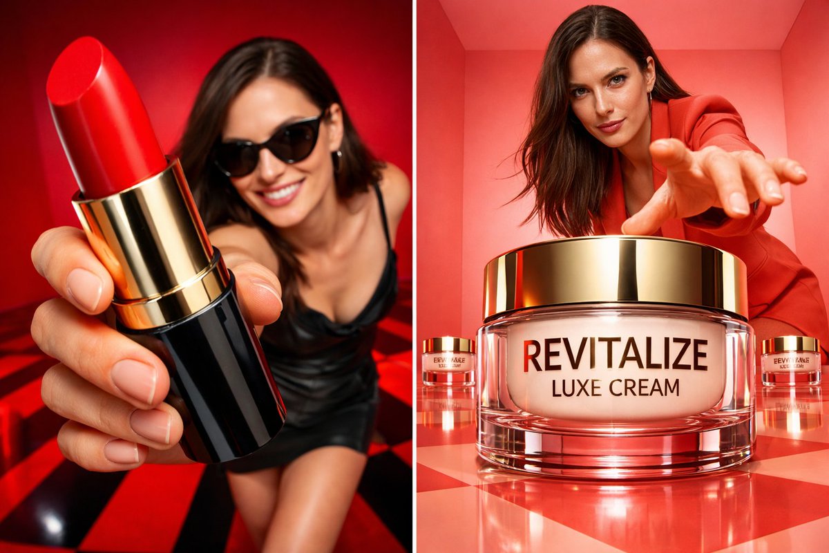 Ultra-realistic high-fashion commercial campaign using the uploaded model photo as strict identity reference. Preserve …