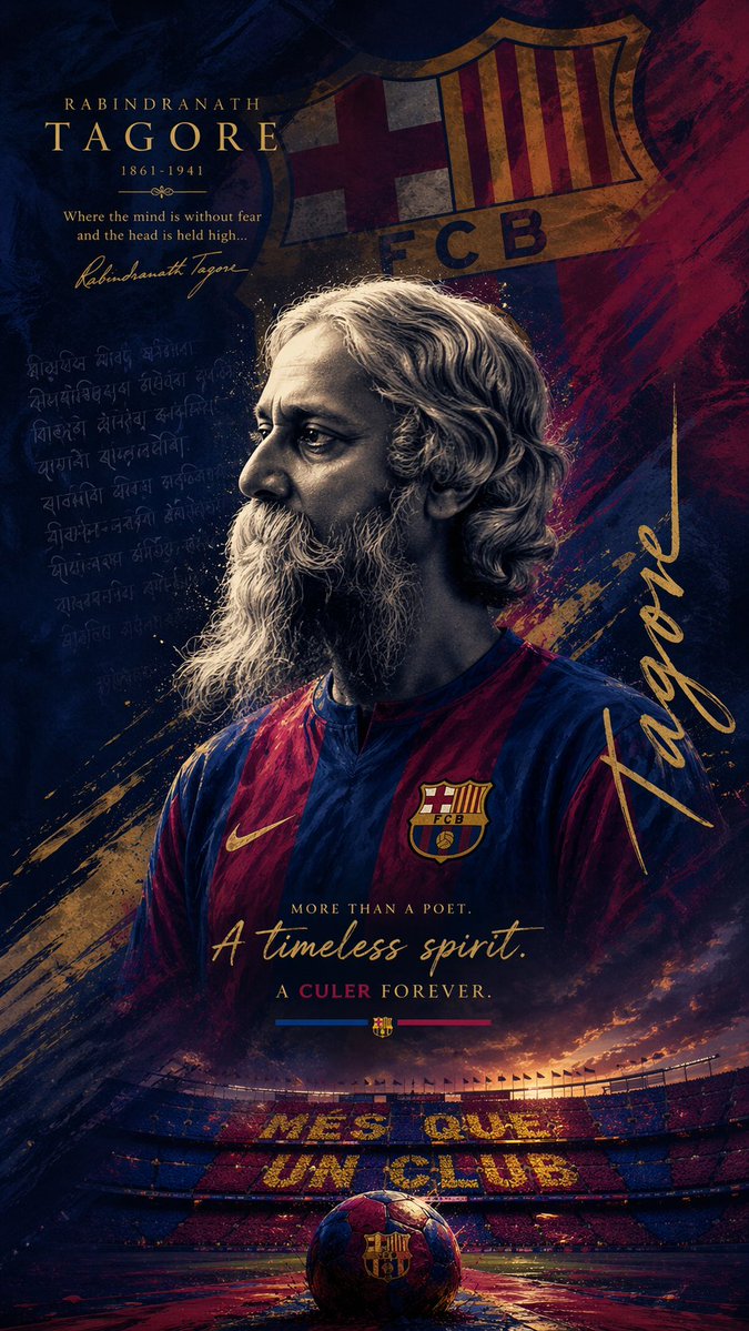 Create a dramatic vertical football tribute poster in a dark cinematic mixed-media style, combining fine-art portraitur…