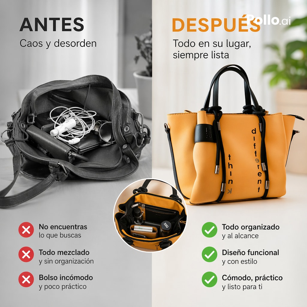 {"type":"split-screen ecommerce advertisement poster","style":"clean modern product ad, minimalist studio photography, …