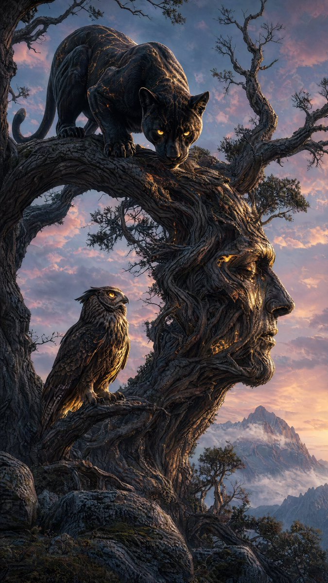 A majestic {argument name="animal" default="black panther"} with glossy obsidian fur and piercing glowing yellow eyes, …