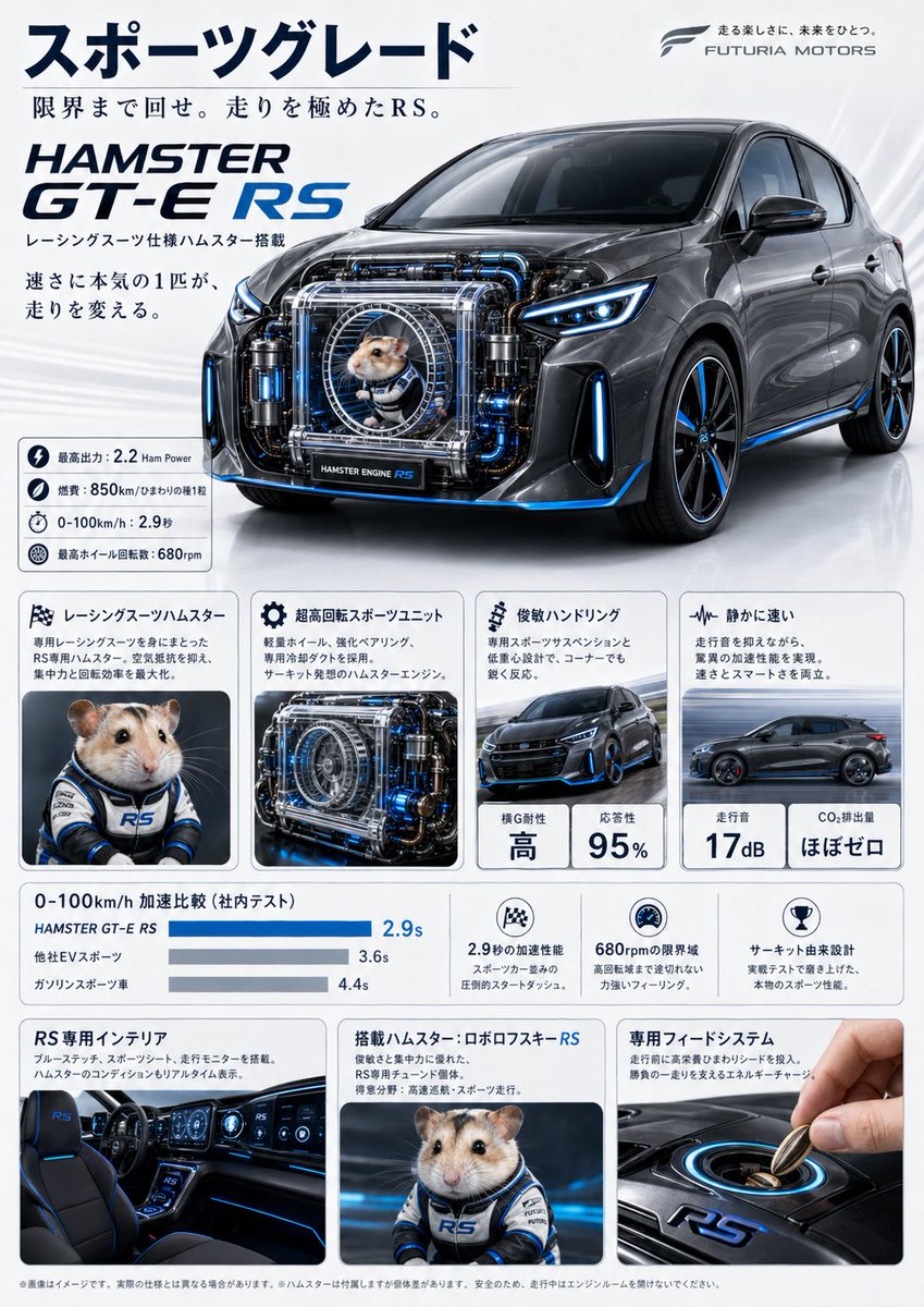 {"type":"fictional Japanese car brochure poster","brand":{"name":"{argument name=\"brand name\" default=\"FUTURIA MOTOR…