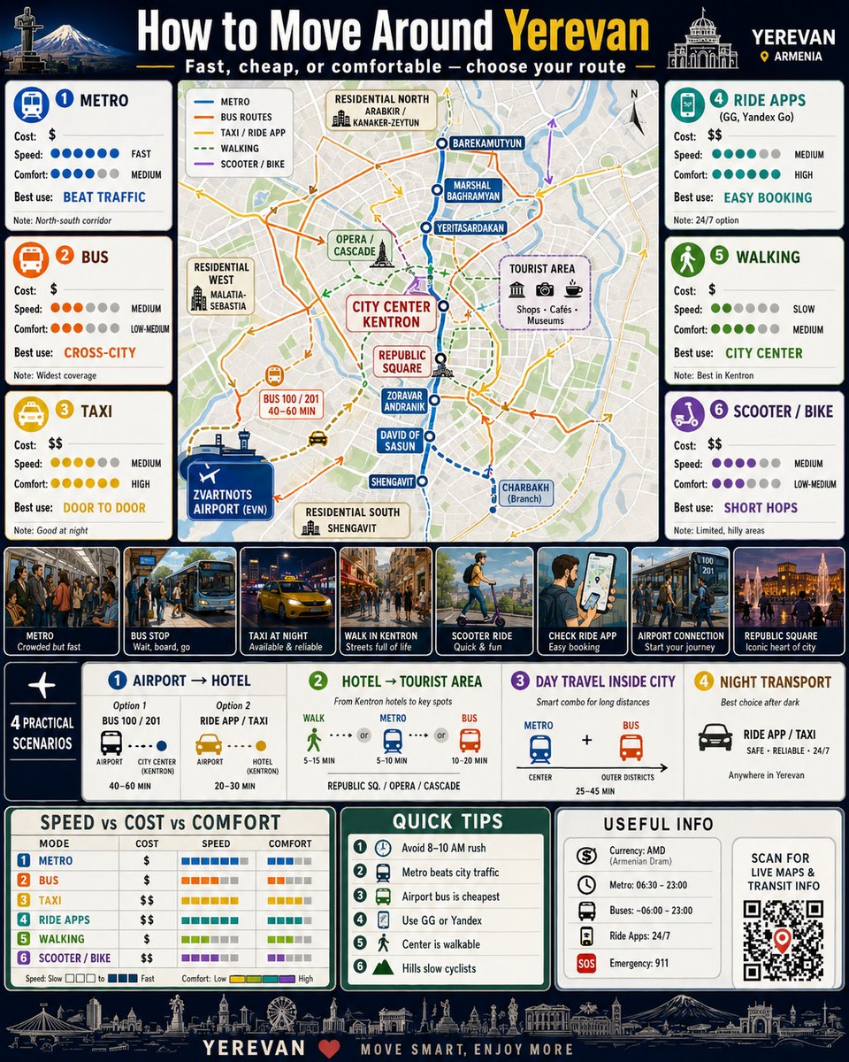 Create a highly detailed, premium infographic poster titled: “How to Move Around {argument name="city name" default="[C…