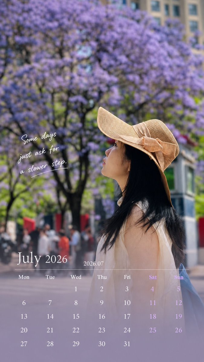 Use the uploaded photo to generate a 9:16 vertical calendar card. [1. Execution Mode — Critical] This is an image editi…