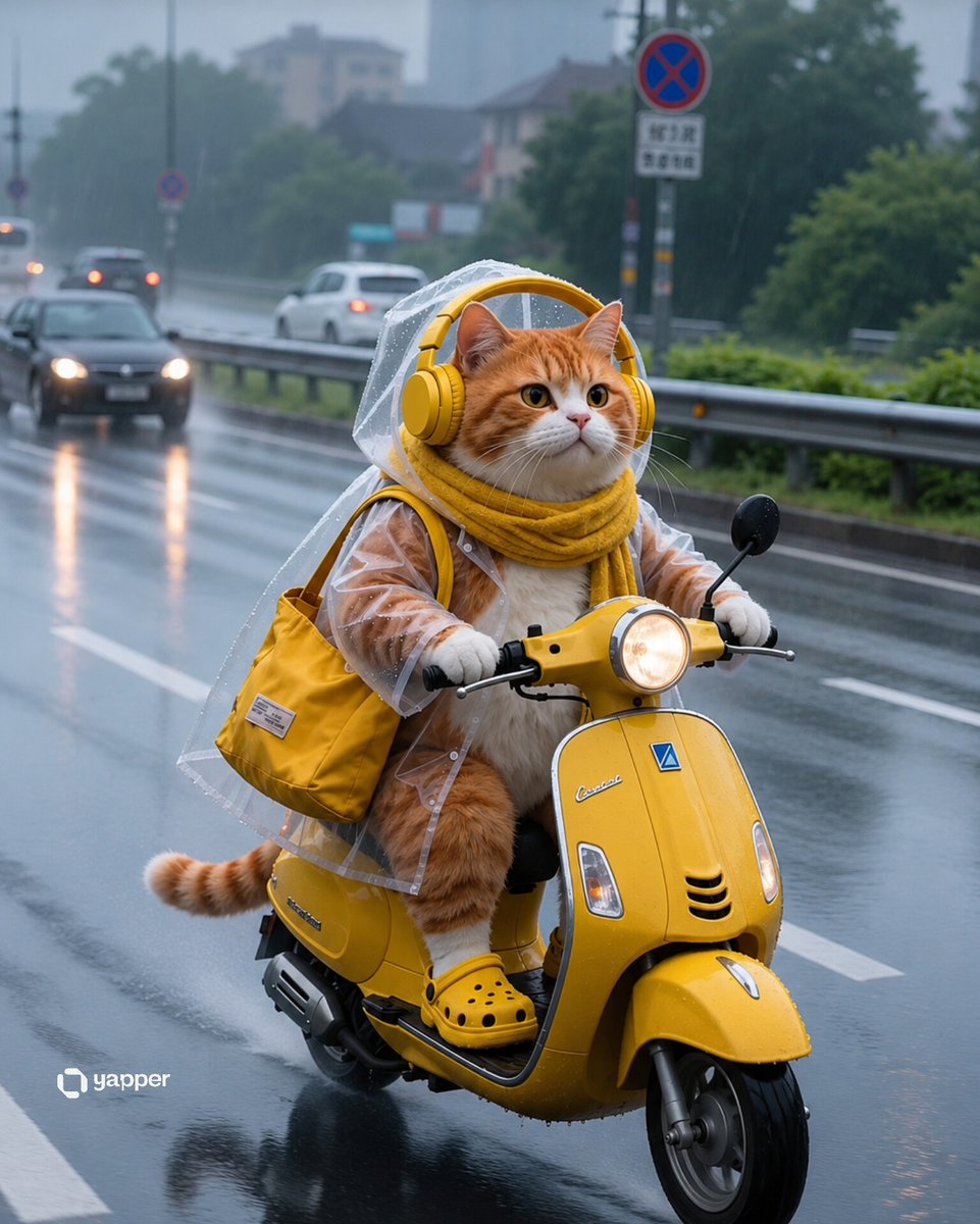 Create a cinematic, ultra-detailed single-scene image of a cute {argument name="animal" default="orange tabby cat"} rid…