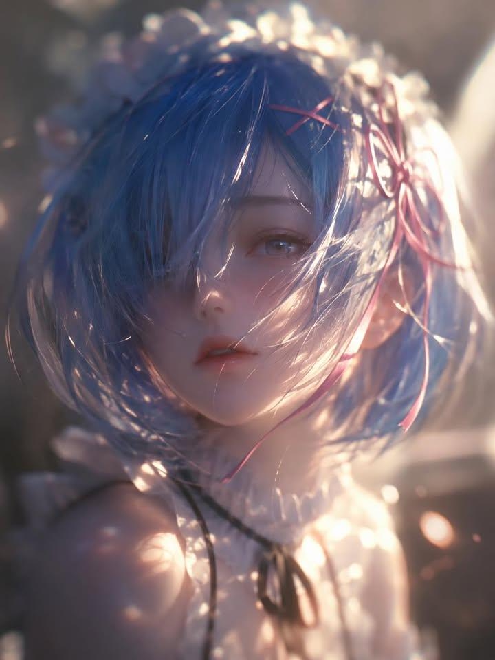 Reverse haze, diffused blur, soft focus, close-up shot of an {argument name="subject" default="ethereal and pure beauti…