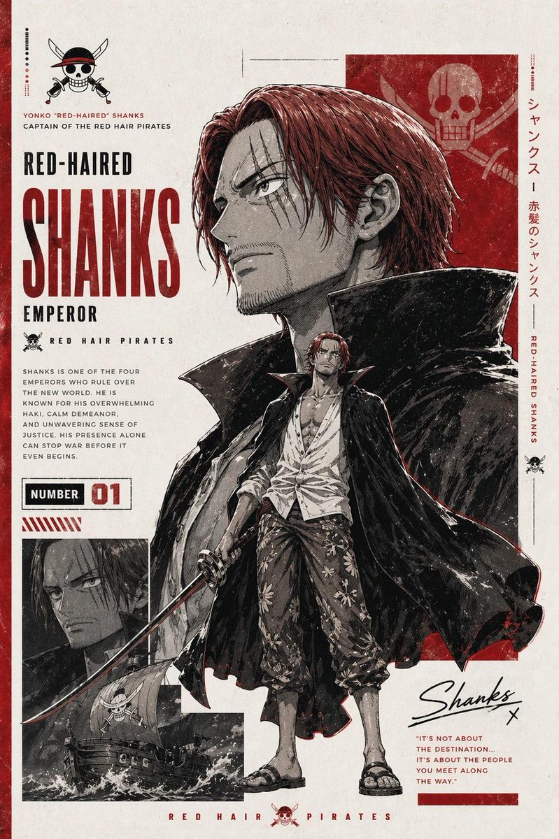 Epic anime character poster design inspired by classic manga cover layouts, featuring a {argument name="character" defa…
