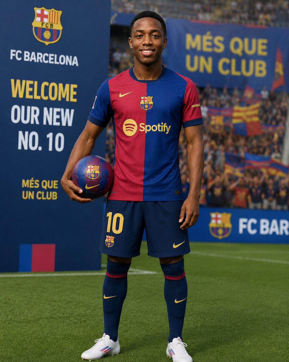Create a realistic full-body {argument name="sport" default="football"} signing presentation photo using the attached p…