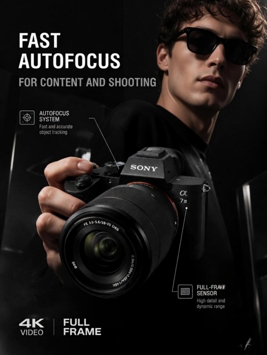 Commercial ad photography, high-end electronics product launch. A close-up, dramatic low-angle shot of a {argument name…