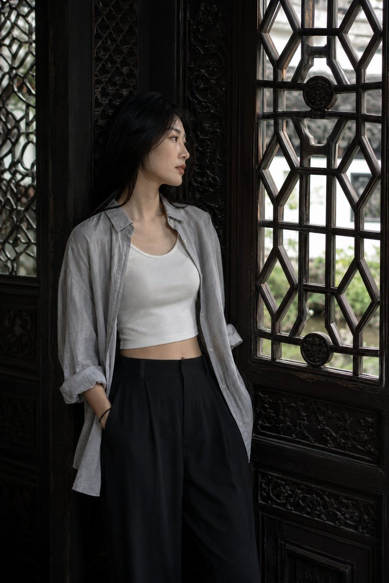 Authentic daily life photography, natural candid moment. A medium-close portrait of a young {argument name="subject" de…