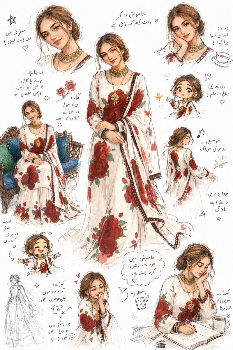 Draw {argument name="character" default="the character in the image"} in a free and stripped colored sketch style. On a…