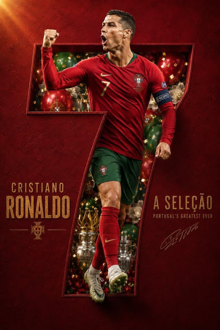 Professional luxury football poster, 4:5 ratio. Entire frame filled with a premium luxury paper textured wall. Large nu…