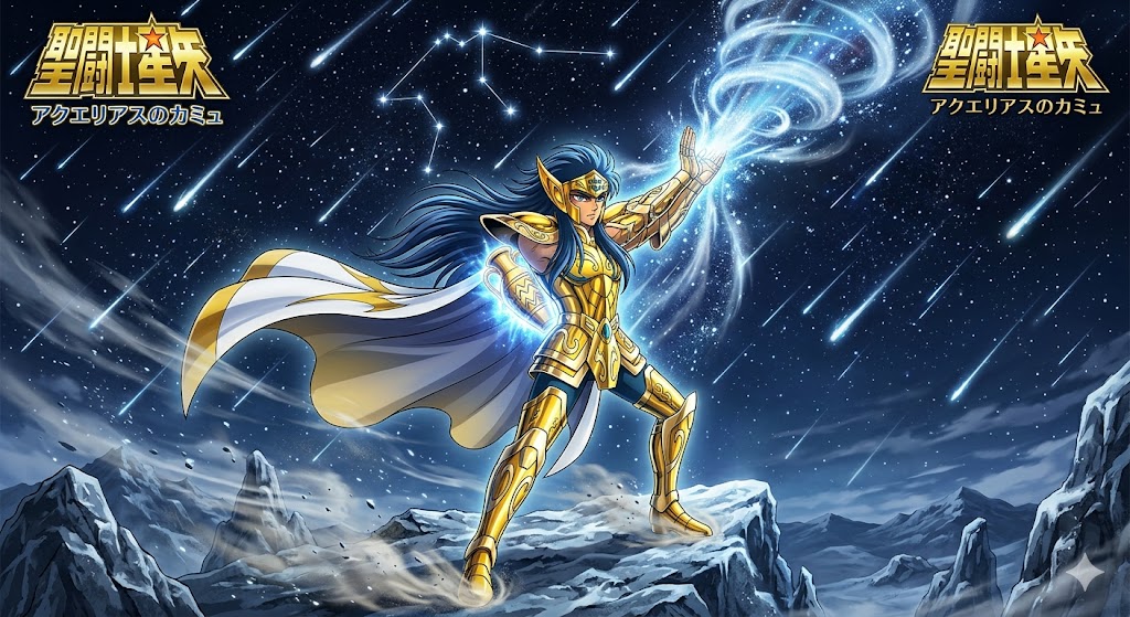 {argument name="theme" default="Aquarius meteor shower"} {argument name="series" default="Saint Seiya"} {argument name=…
