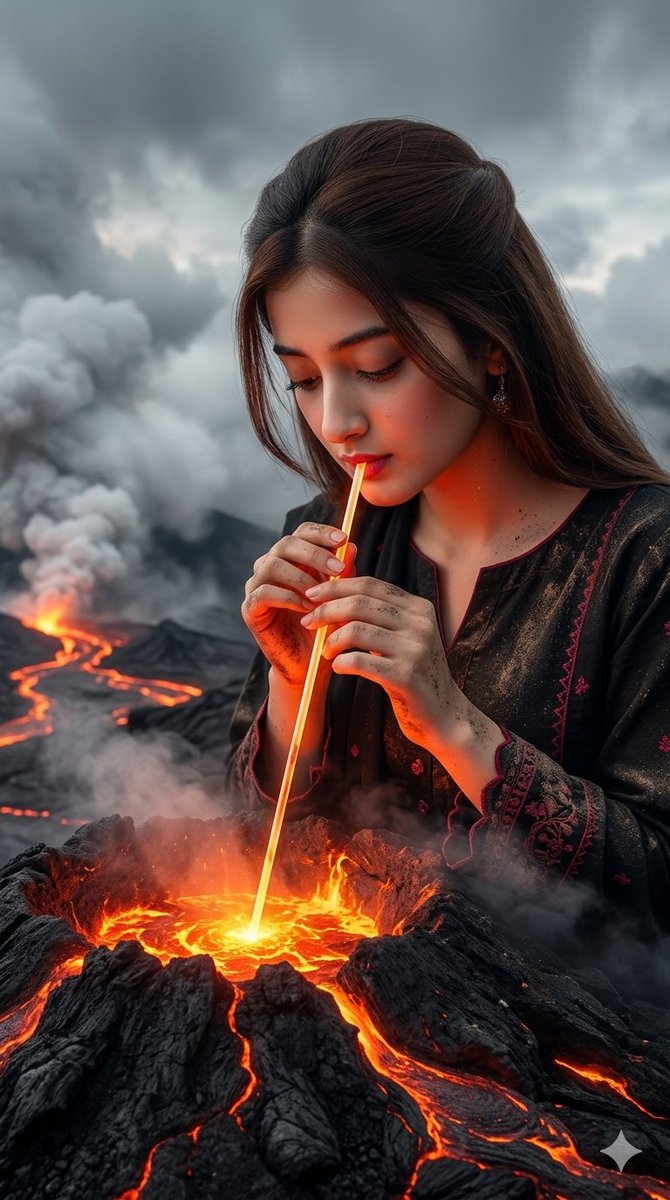 Surreal cinematic photorealistic portrait of a young woman using the attached reference face with 100% facial accuracy,…