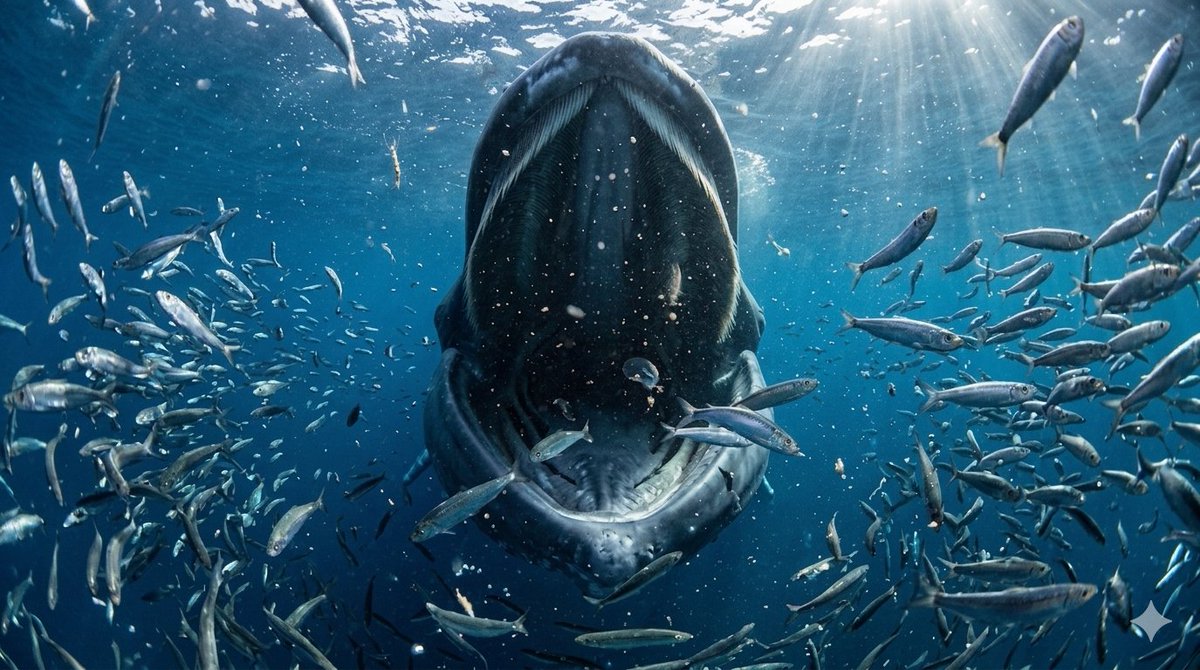 Fisheye lens photo captured from the {argument name="perspective" default="perspective of a fish"} that is about to be …