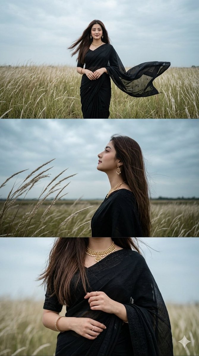A TRIPTYCH OF A SLENDER {argument name="subject" default="YOUNG WOMAN"} (USE 100% REFERENCE FROM UPLOADED IMAGE) WITH T…