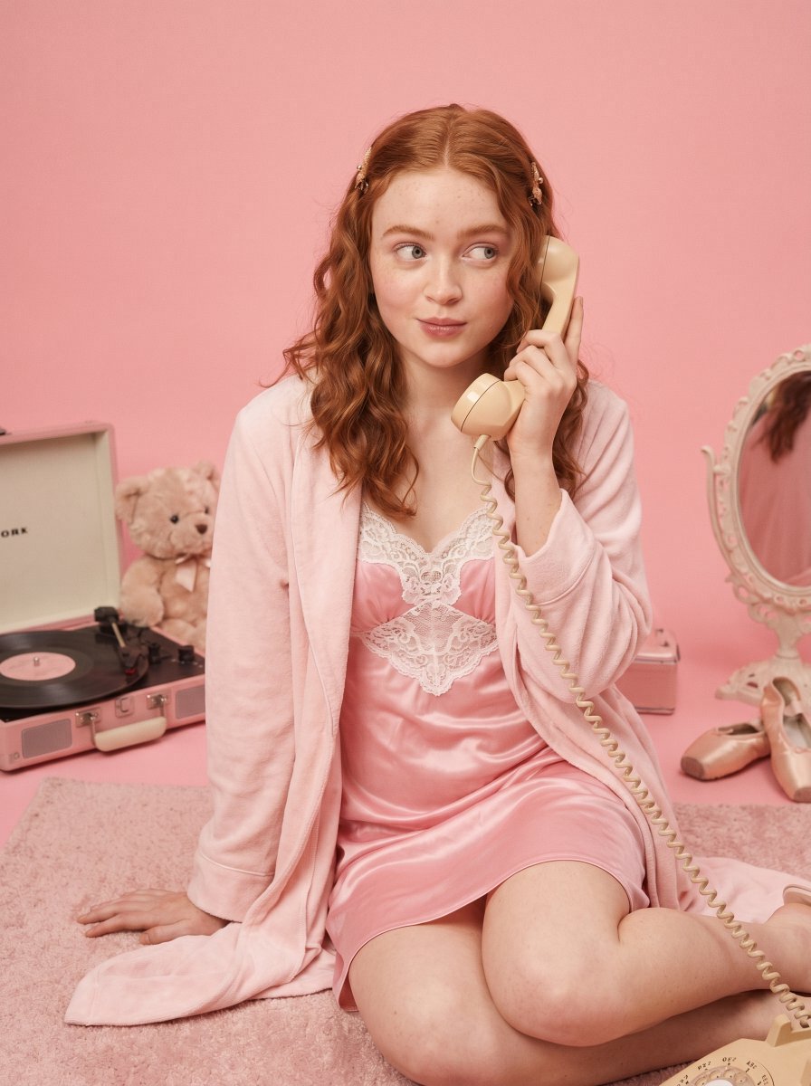 { "photo_type":"retro studio editorial, vintage doll aesthetic", "subject":{ "type":"young woman", "use_reference_image…