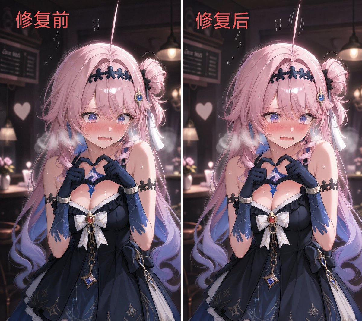 Overall redraw and optimization of the image without changing the {argument name="original composition" default="origin…